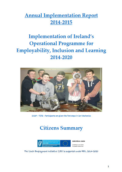 PEIL Annual Implementation Report